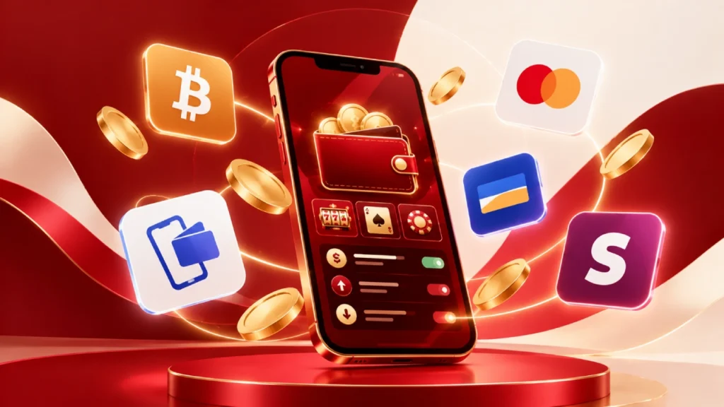 Payment methods at a casino uden ROFUS – crypto, MobilePay, and cards